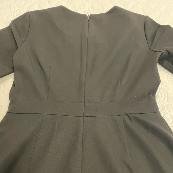 Banana Republic Short Sleeve Faux Wrap Ponte Dress Size 0P - Picture 5 of 12